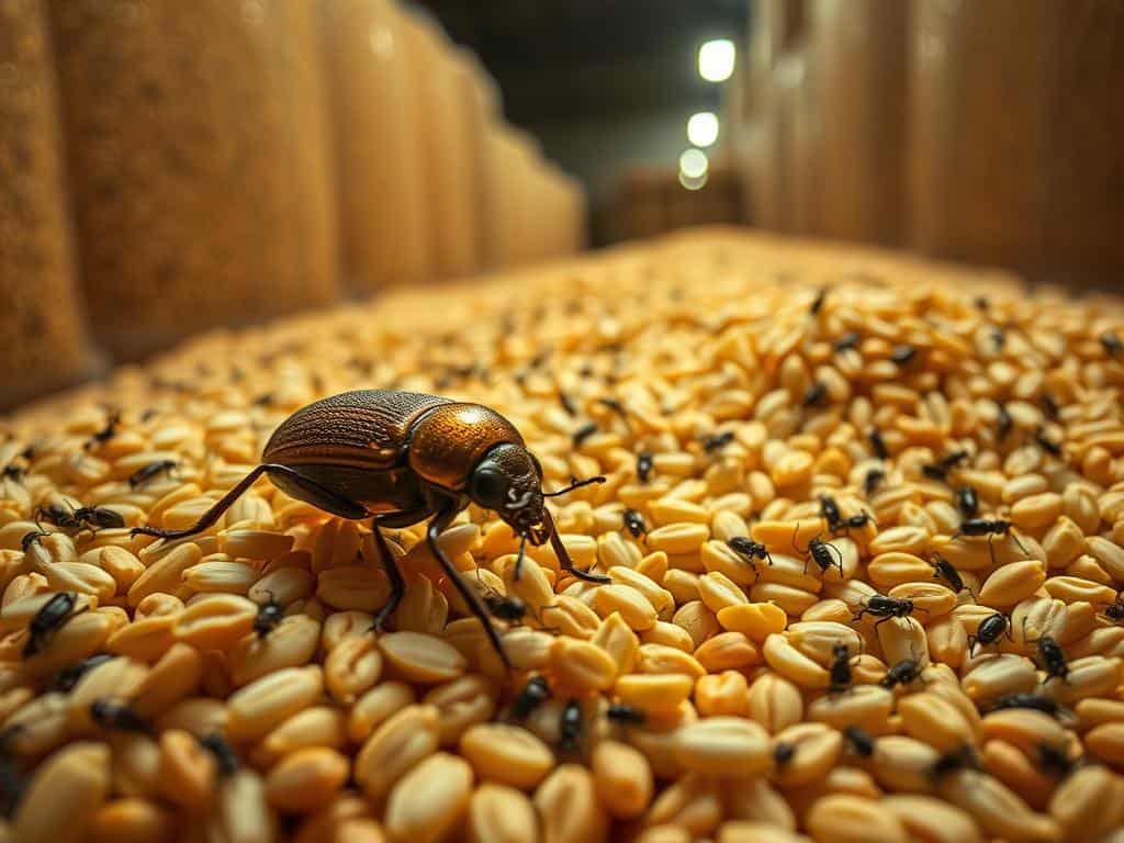 Getreideschädlinge unter der Lupe: Kornkäfer und weitere Insekten im Lagerkorn