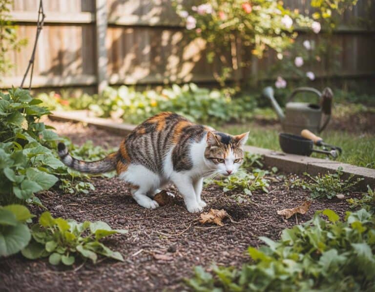 Mehr über den Artikel erfahren Katzenkot im Garten bekämpfen