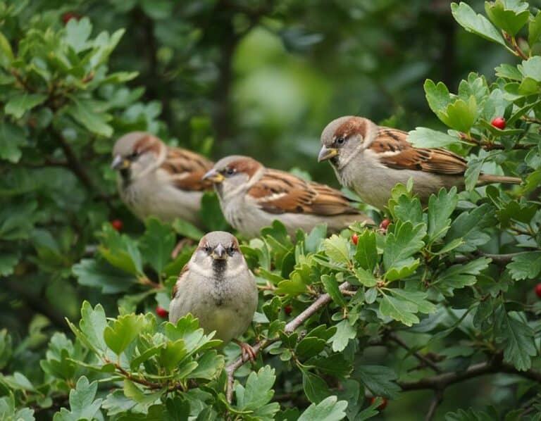 Mehr über den Artikel erfahren Spatzen aus Hecke vertreiben – Wie geht das?
