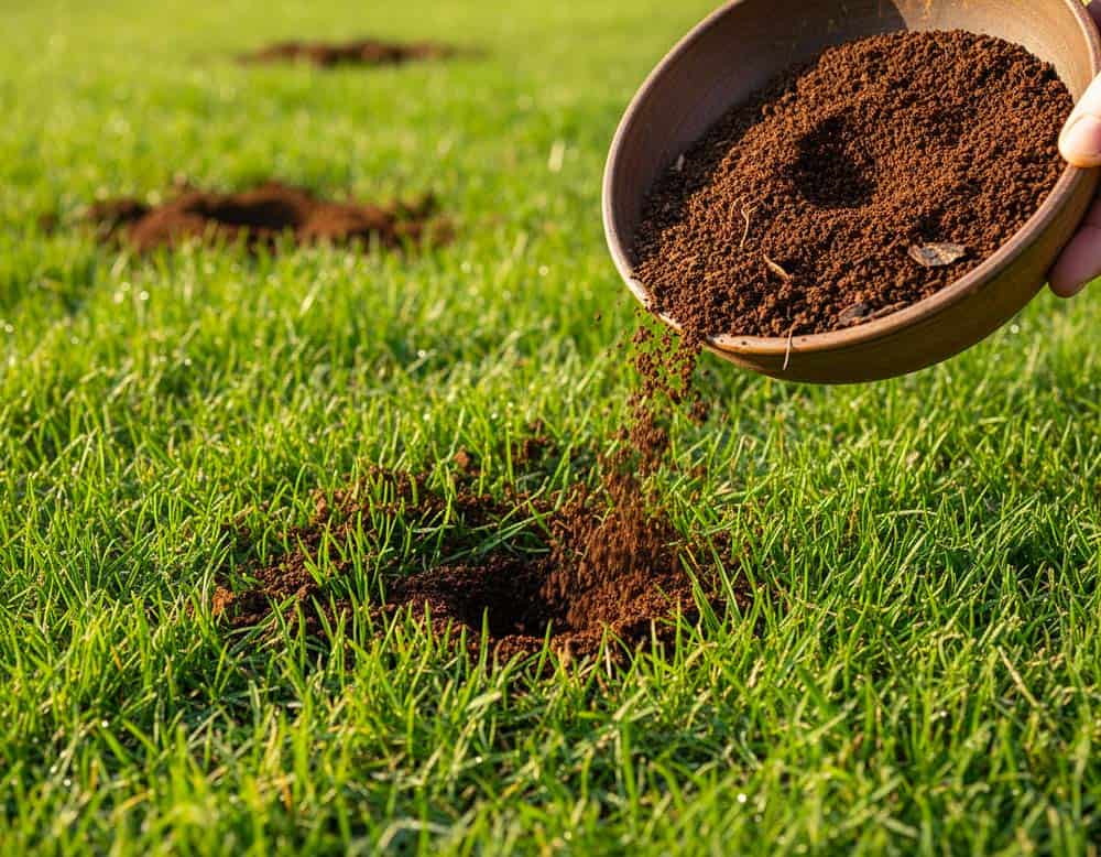 Ameisen im Rasen bekämpfen - mit Kaffeesatz