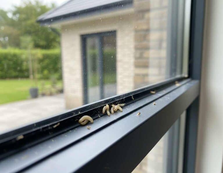 Mehr über den Artikel erfahren Fliegennest im Fensterrahmen – Was tun?