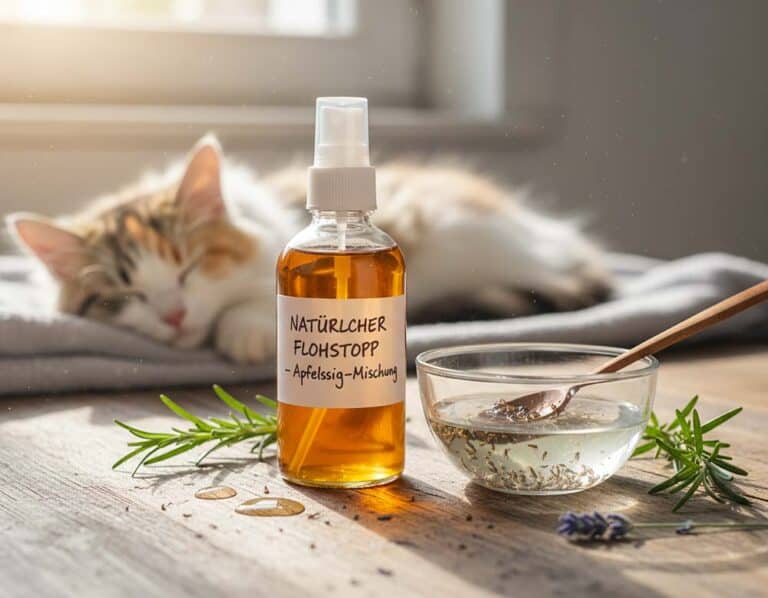 Mehr über den Artikel erfahren Essig gegen Flöhe – hilft das?