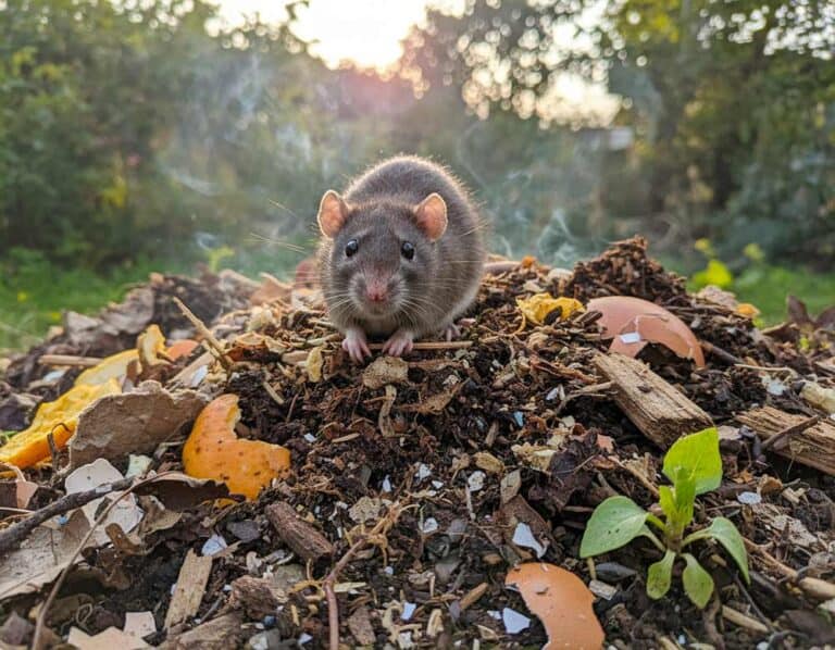Mehr über den Artikel erfahren Hausmittel gegen Ratten im Kompost