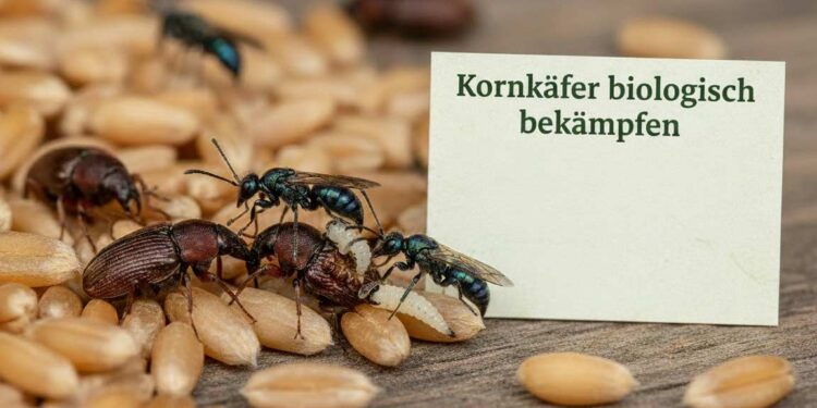 Kornkäfer biologisch bekämpfen